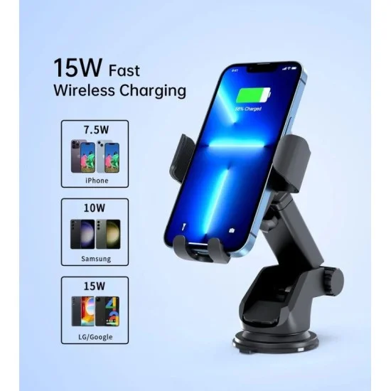 Choetech 15W Gravity Car Charger Holder - Black